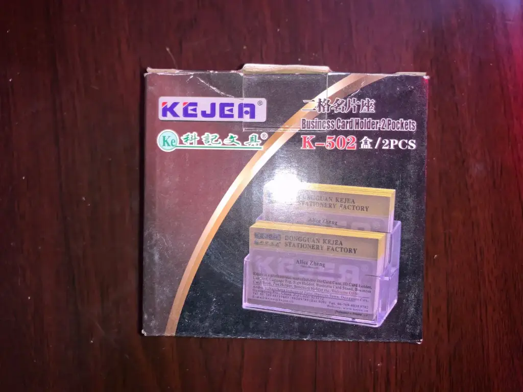 [K-502] KEJEA OFFICE CARD HOLDER 2PCS