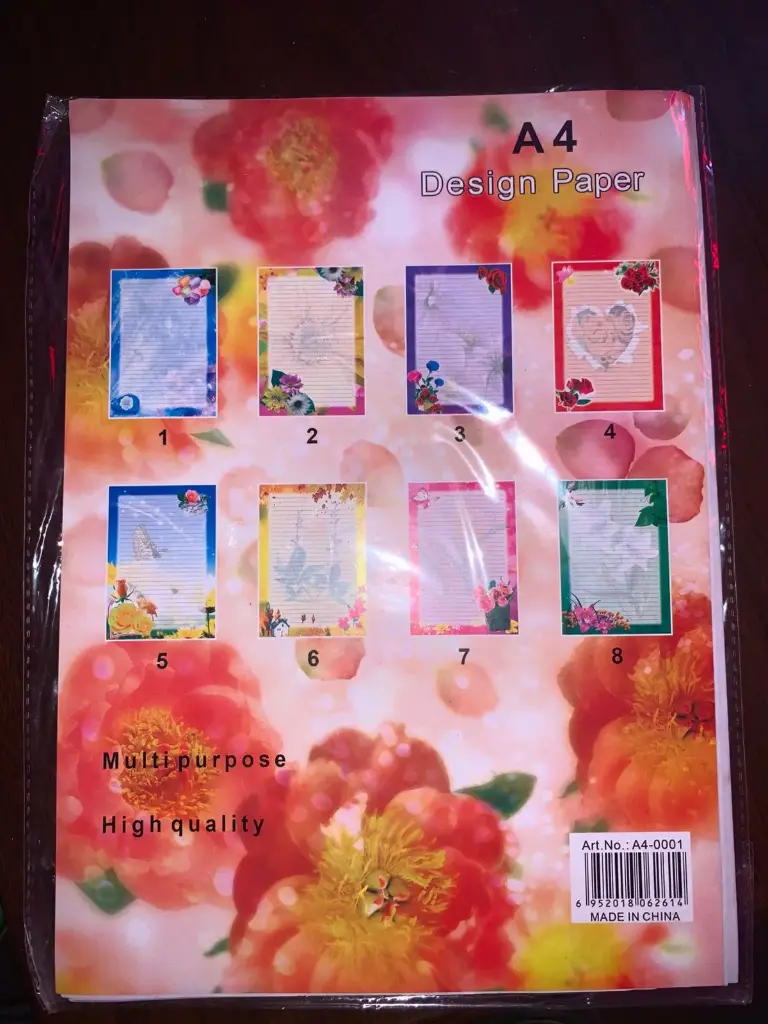 [A4-0001] A4 DESIGN PAPER MULTIPURPOSE 
