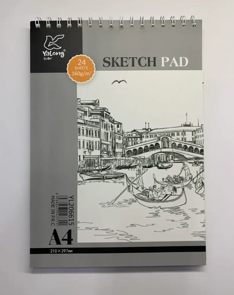 [YL206615] SKETCH PAD 24SHEET/160G A4