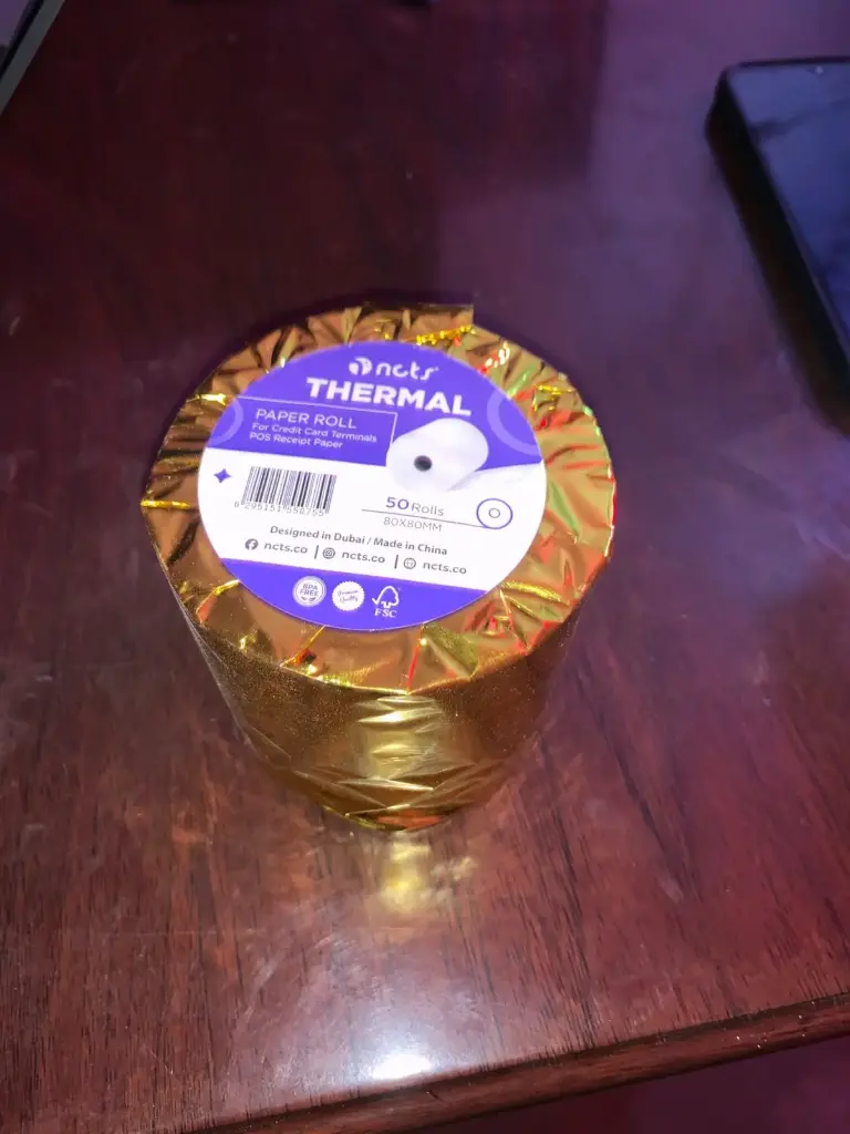 [80*80] THERMAL PAPER ROLL 68GSM 80*80