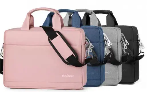 15.6" BAG BLACK/GREY WITH CUSHION PROTECT