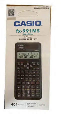 Casio Calculator FX-991 MS