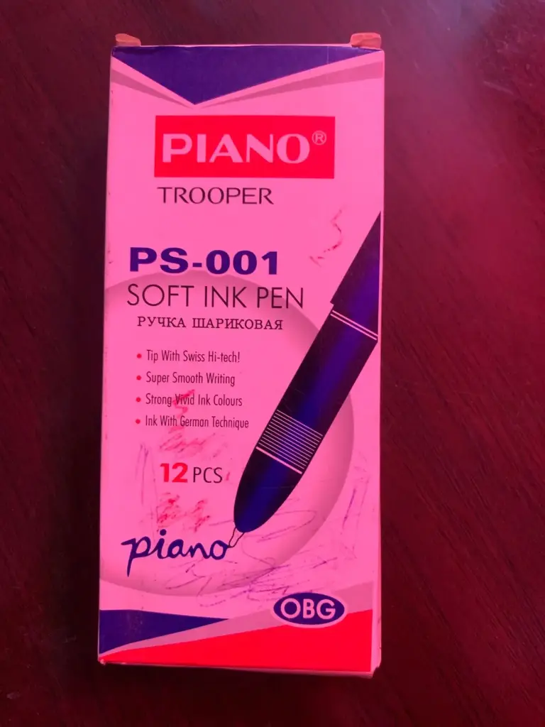 Piano TROOPER SOFT INK PEN 12PCS