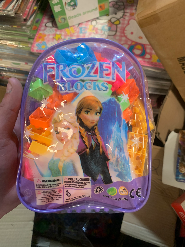 [NP.178-53] BLOCKS FROZEN BAG 70PCS 