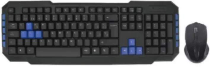 Wireless Keyboard and Mouse Combo WS880