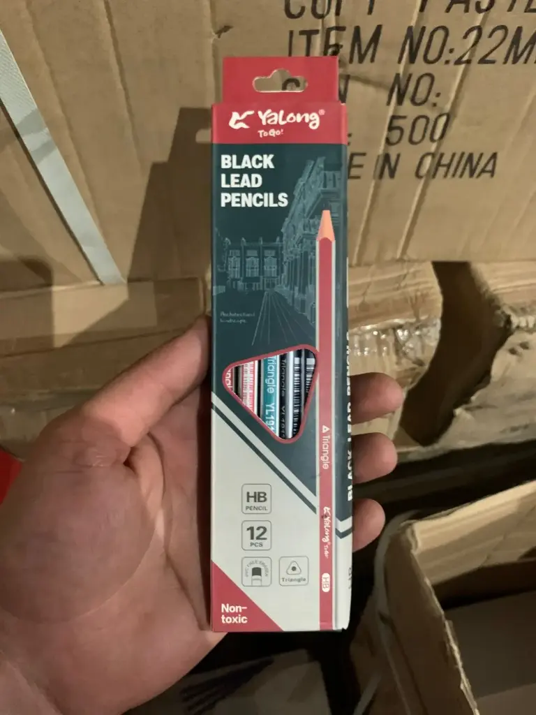  PYALONG HB BLACK LEAD PENCIL TRIANGLE