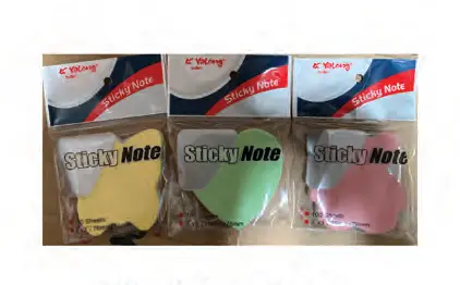 [YL195706-6] STICKY NOTE 3*3 SHAPE